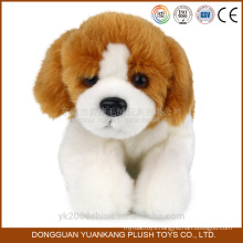 Animated stuffed plush soft toy dogs with big head